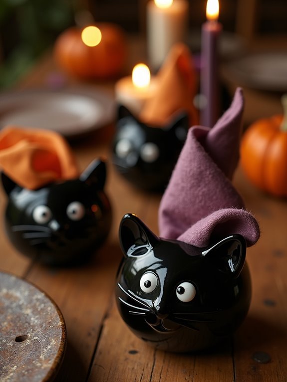 charming halloween table decor