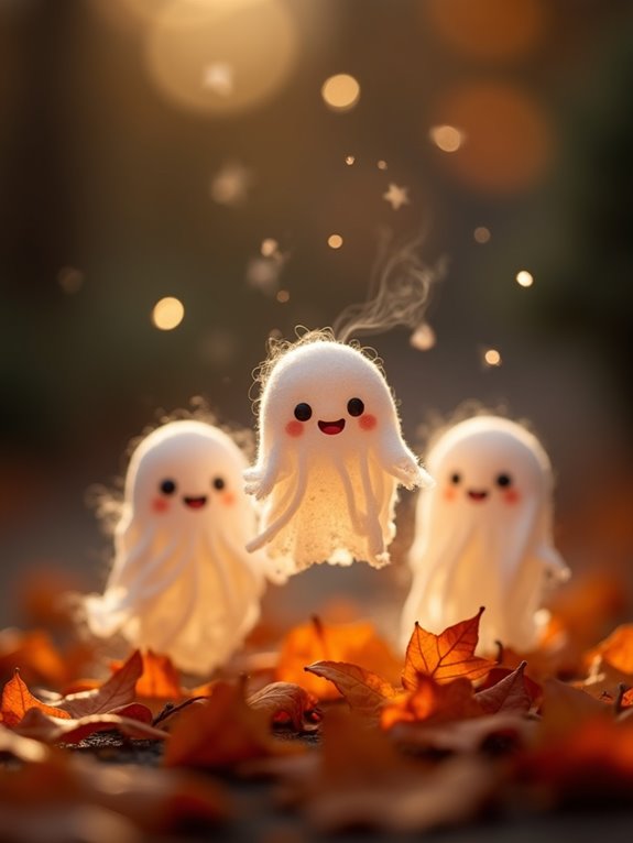 charming mini ghost decor