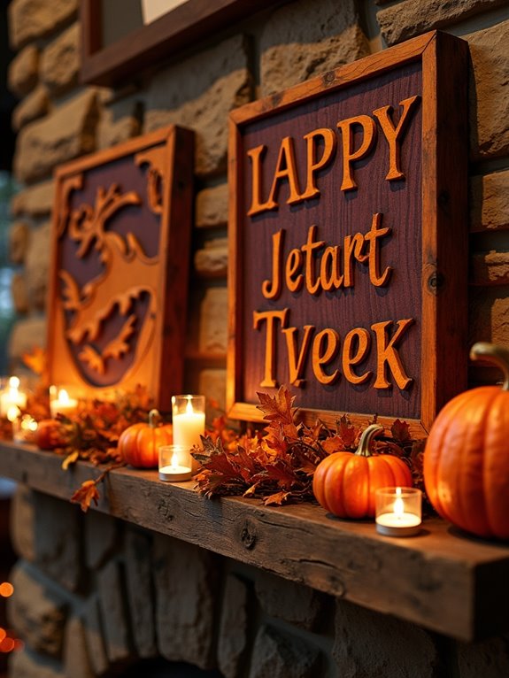 charming rustic halloween decor
