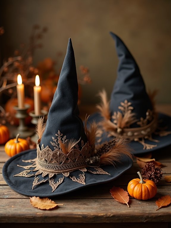 charming vintage witch hats