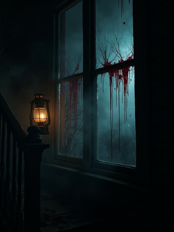 chilling blood dripping decorations