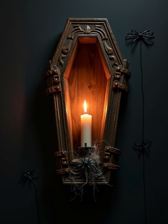 coffin wall sconce lighting