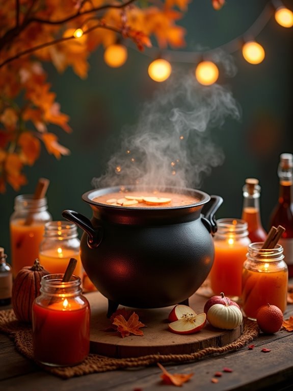 cozy spiced apple cider