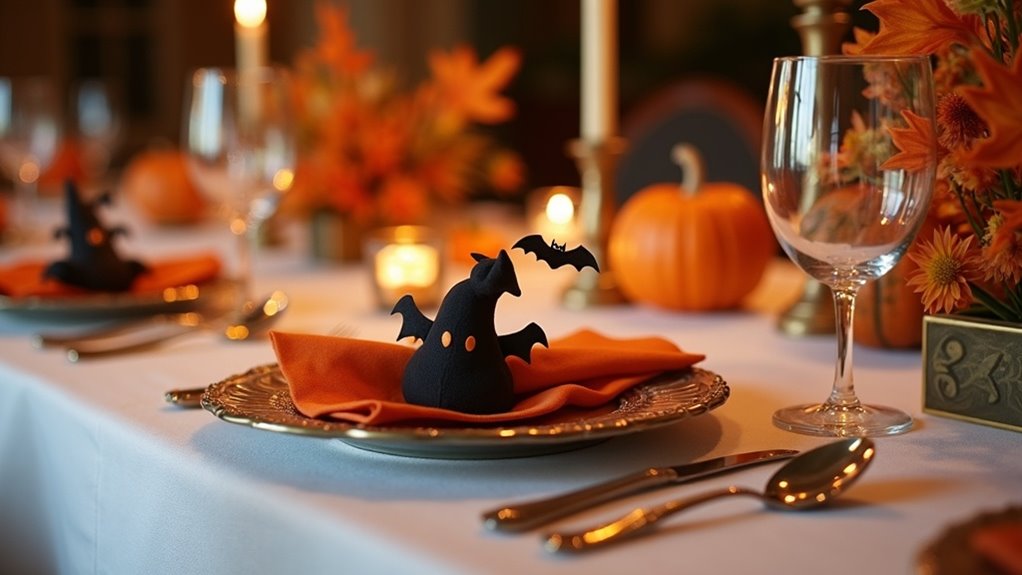 creative halloween table decor