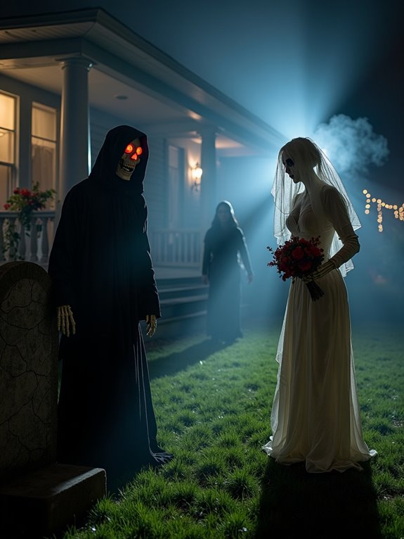 creepy animatronics heighten fright