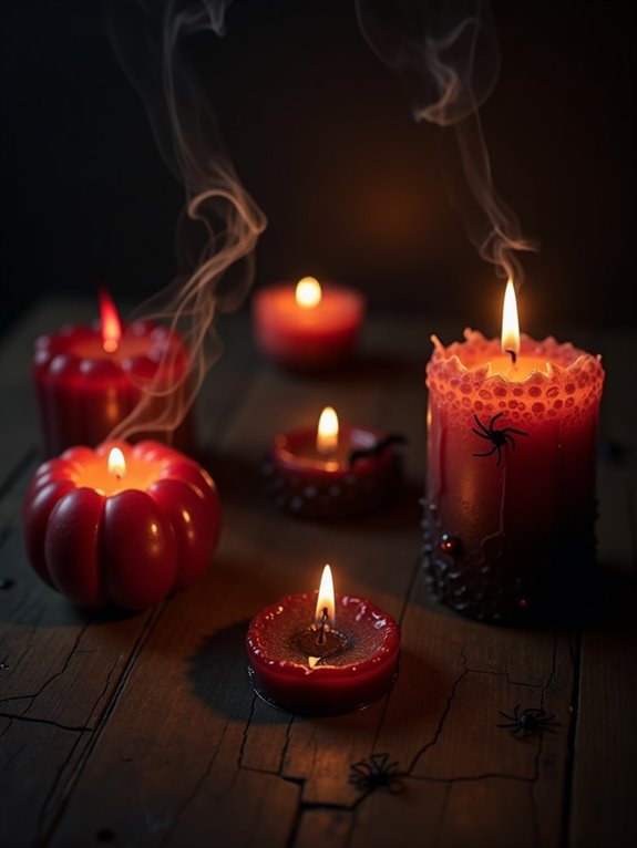 creepy candle decorations ideas
