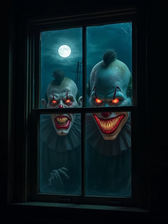 creepy clown decoration inspiration