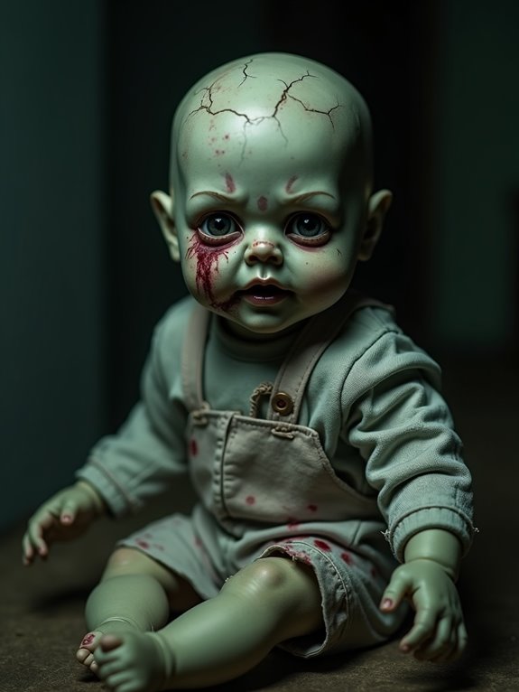 creepy customizable zombie doll