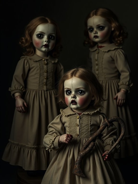 creepy dolls unsettling costumes