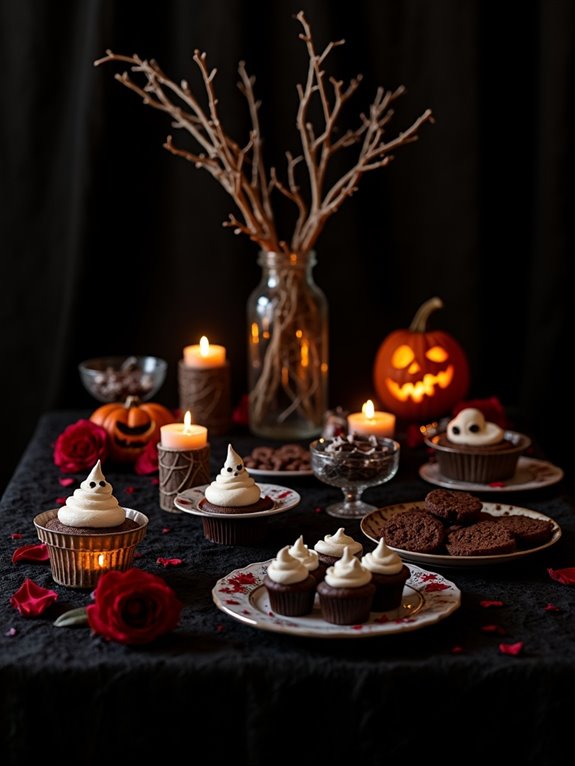 creepy floral centerpiece arrangement