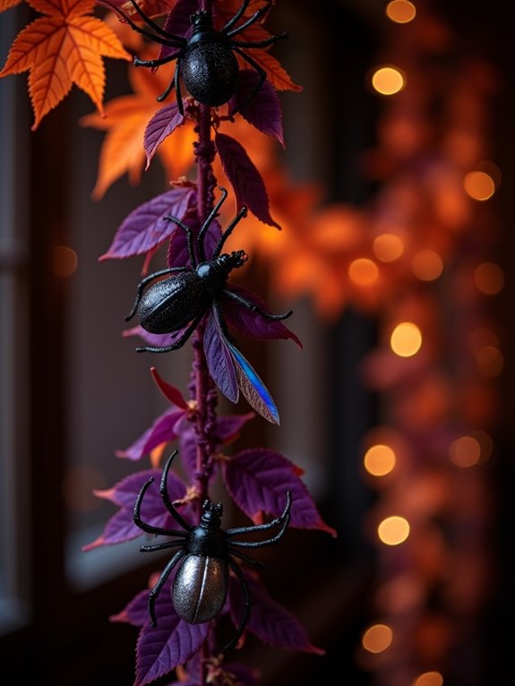 creepy insect halloween decor
