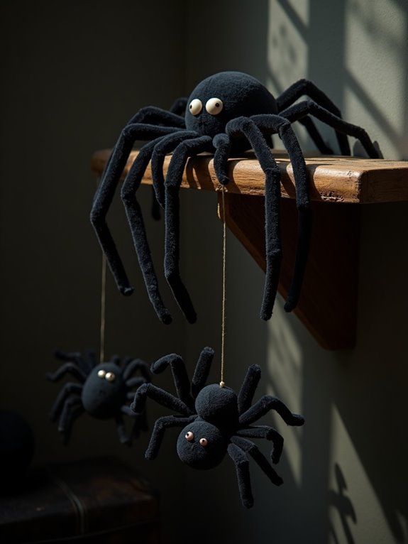 cute and cuddly spiders