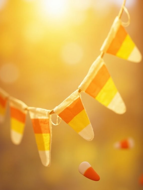 diy candy corn decor