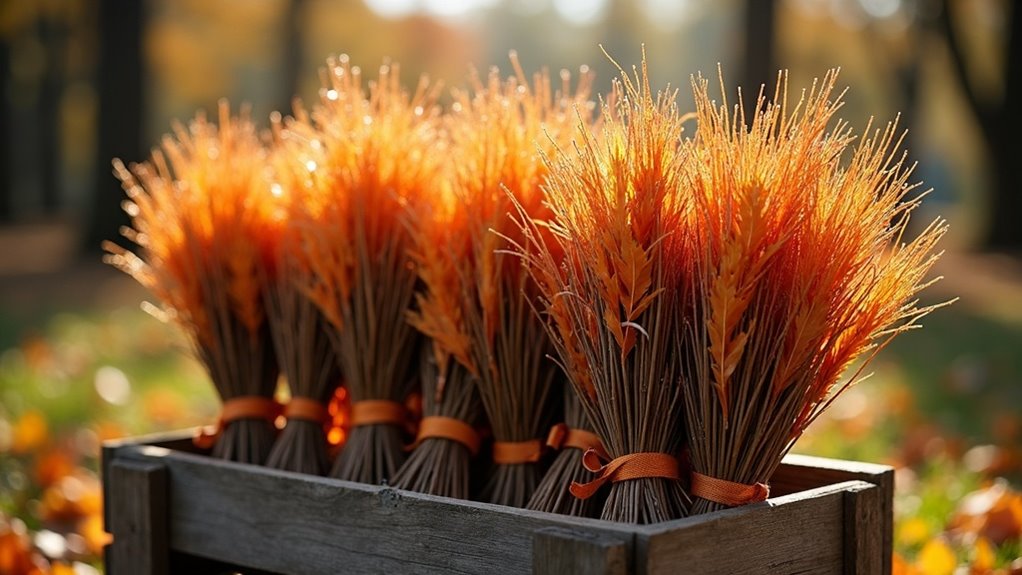 diy halloween witch brooms