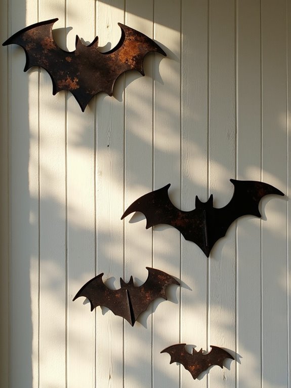eco friendly bat art creation