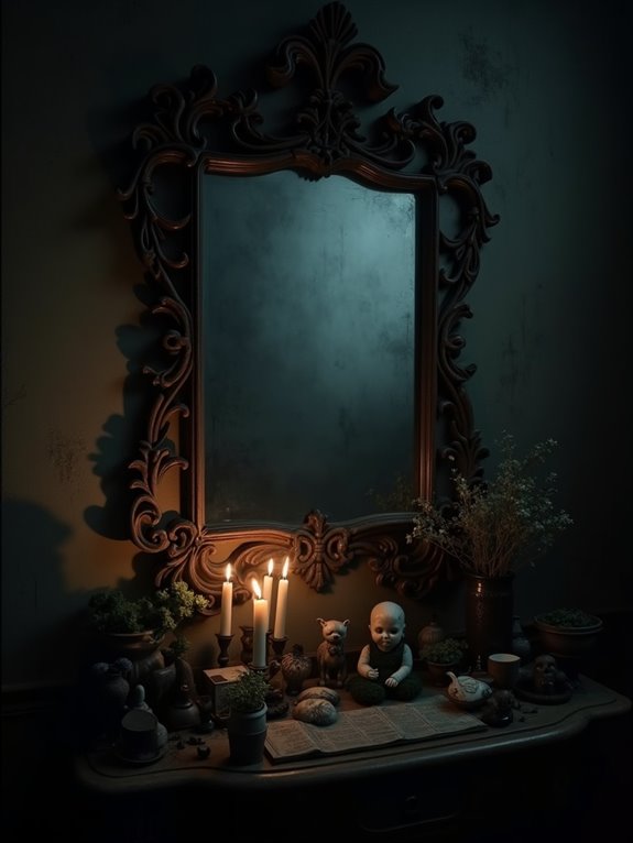 eerie collectibles create atmosphere