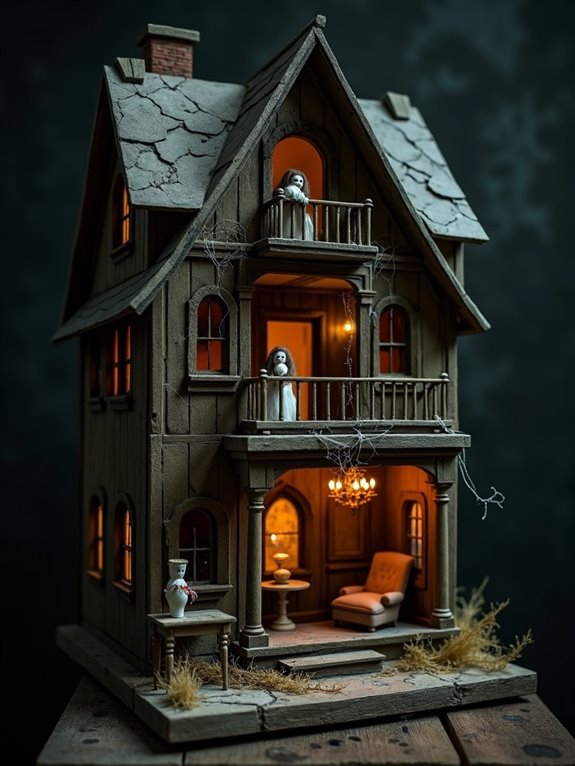 eerie dollhouse chilling charm