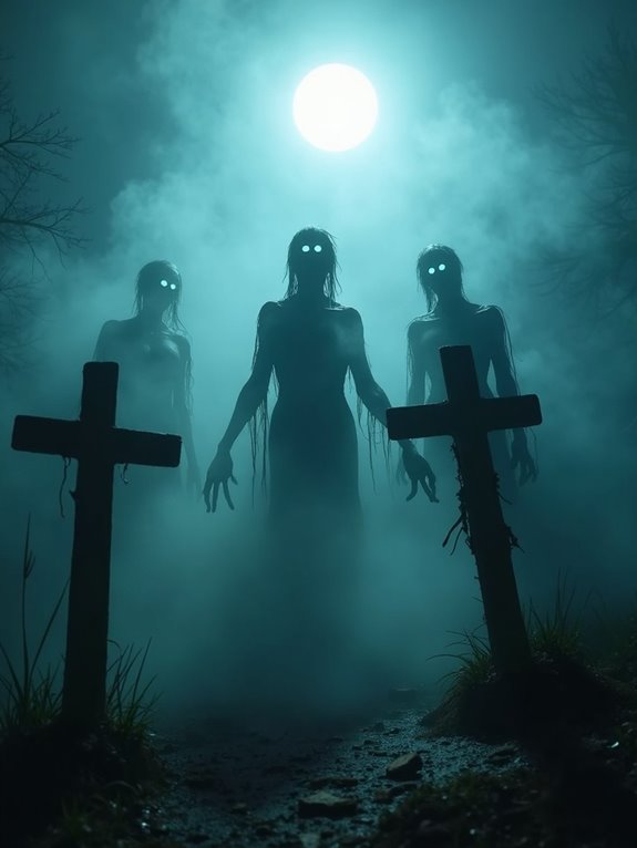 eerie fog enhances atmosphere