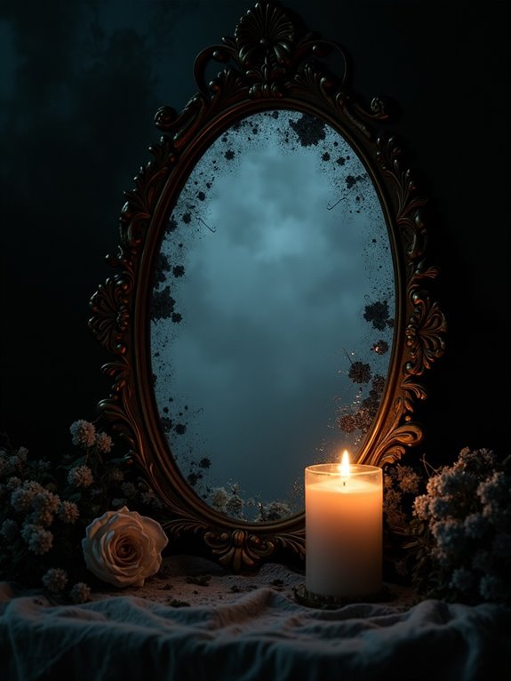 eerie haunted canvas creation