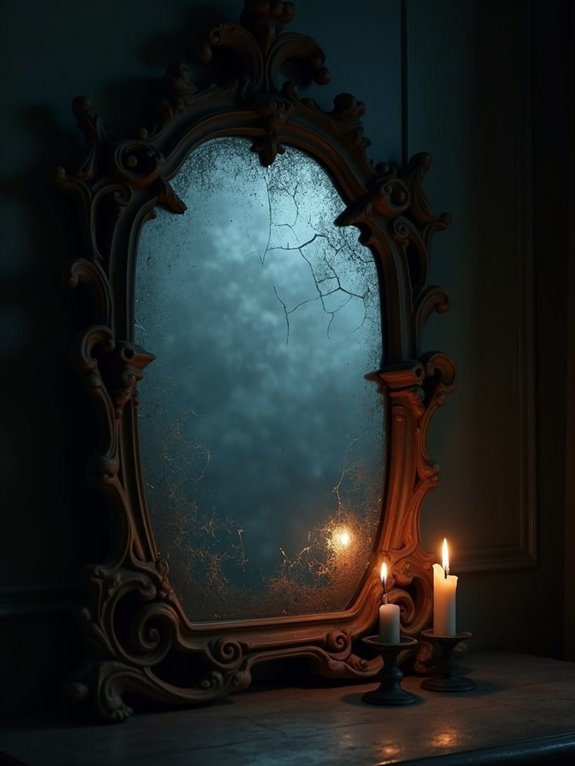 eerie spectral art frame