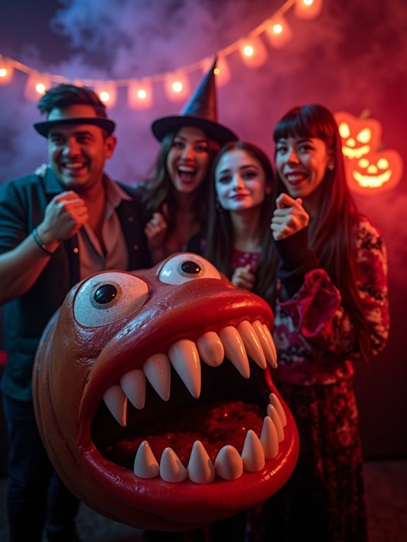 eerie teeth for halloween