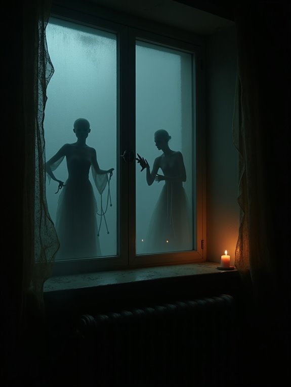 eerie vintage haunted decor