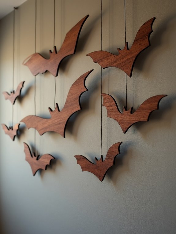 elegant eco friendly bat decor