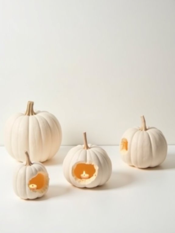 elegant minimalist pumpkin designs