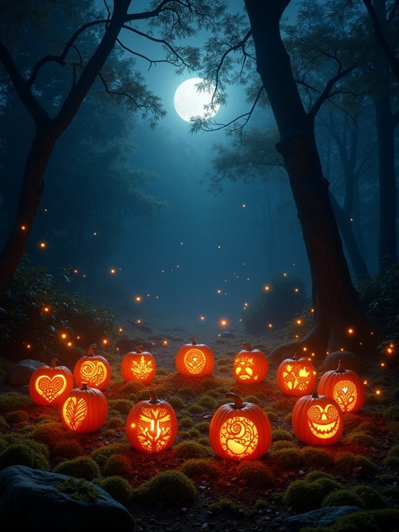 enchanted forest halloween d cor