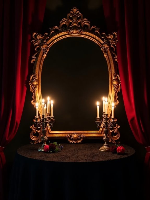 enchanted ornate mirror decor