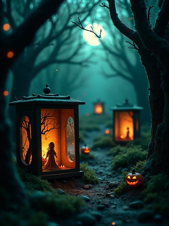 enchanted woodland halloween allure