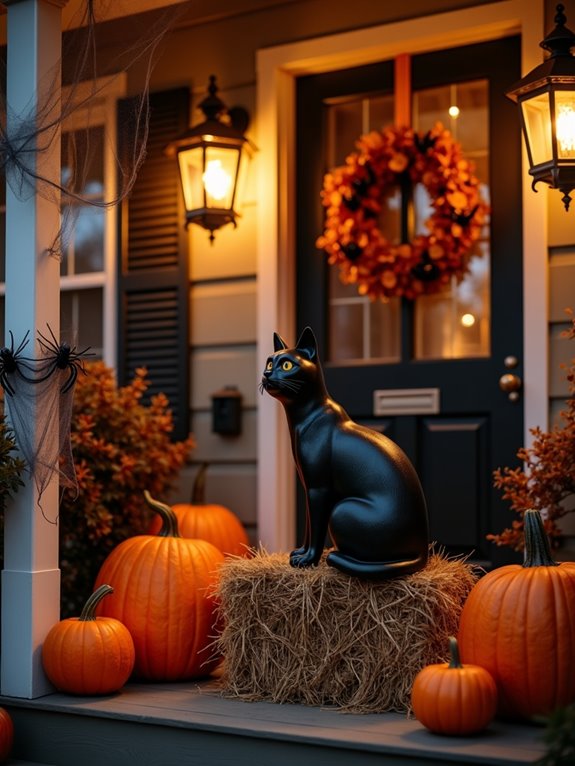 enchanting black cat accents