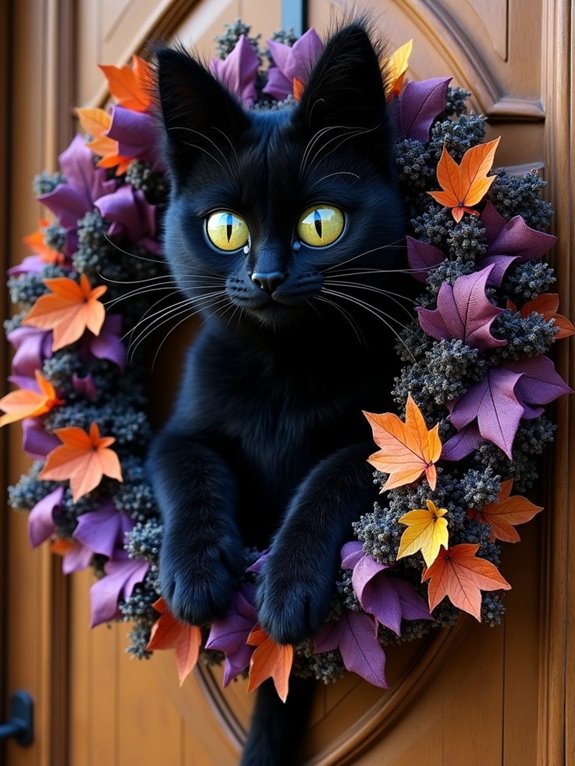 enchanting black cat decor