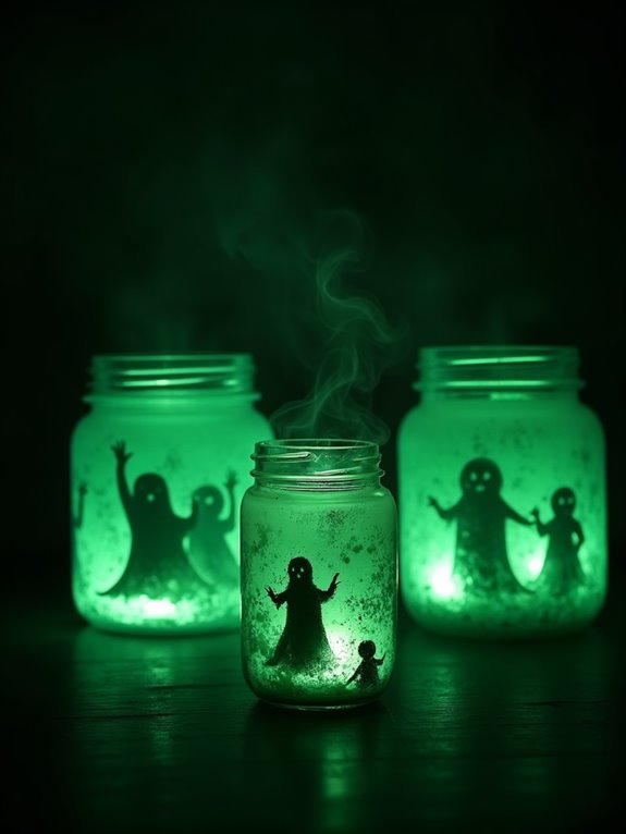enchanting eerie glow jars