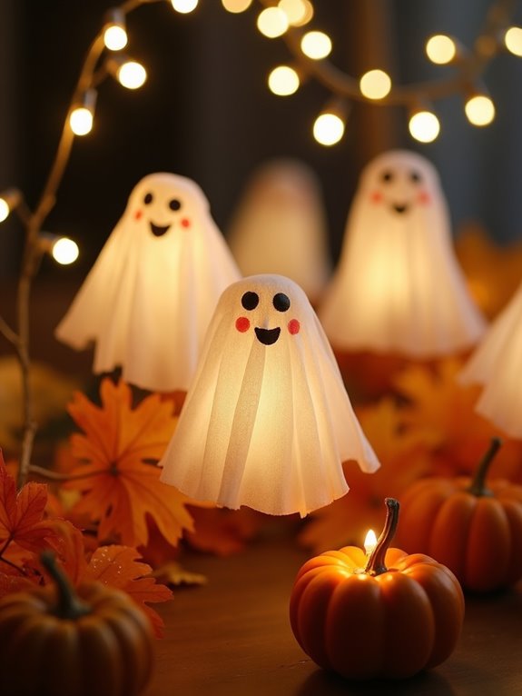enchanting ghostly table decor