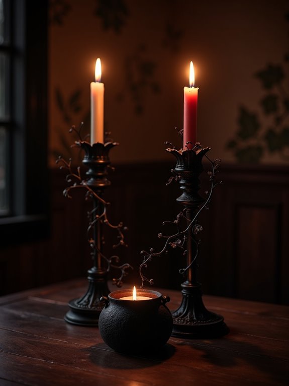 enchanting gothic candle holder