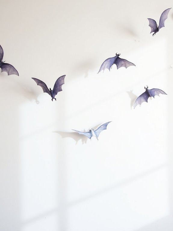 enchanting halloween bat art