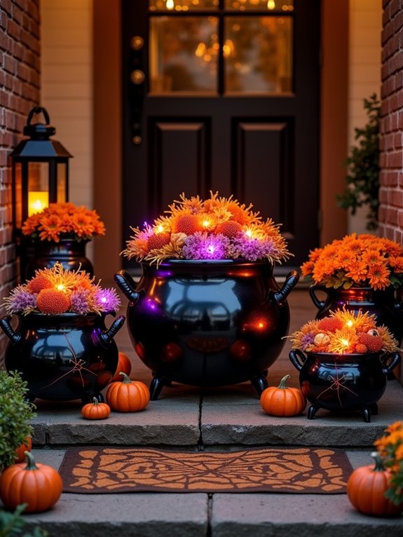 enchanting halloween cauldron decorations