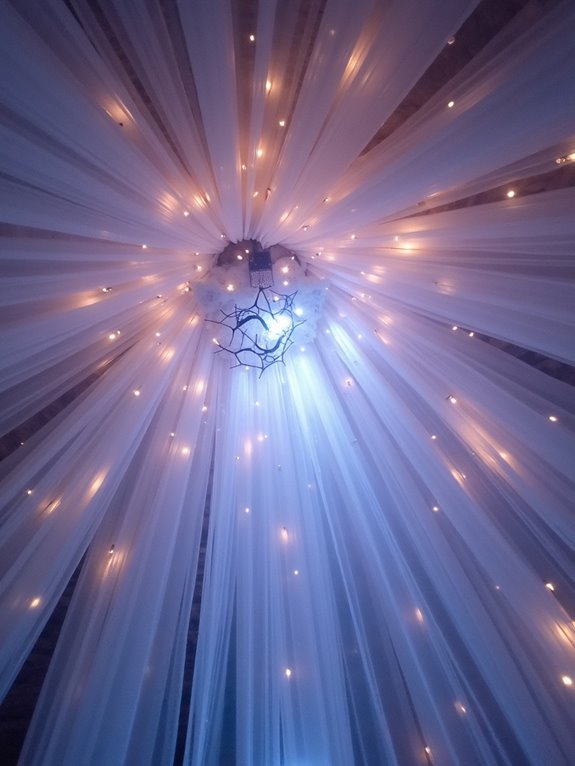 enchanting halloween ceiling decor