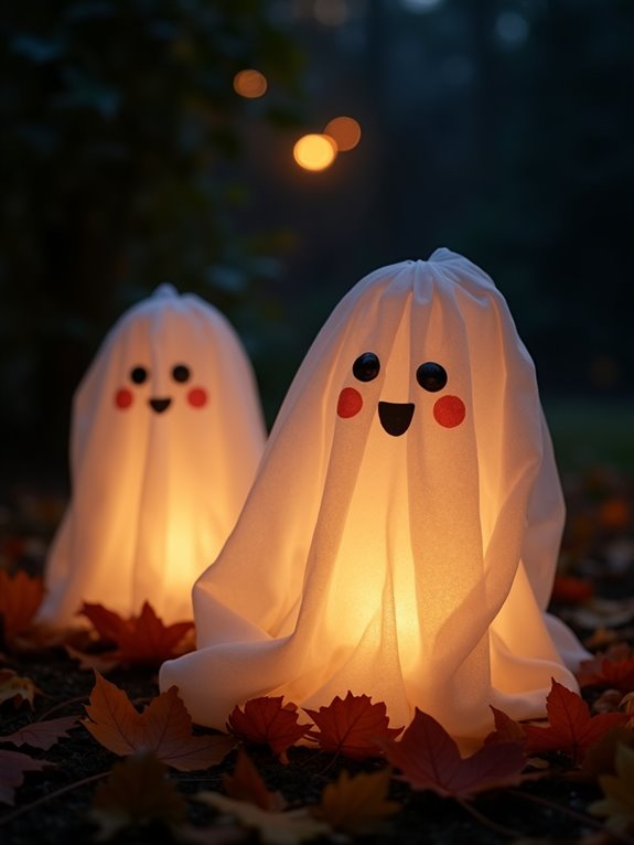 enchanting halloween ghost lanterns