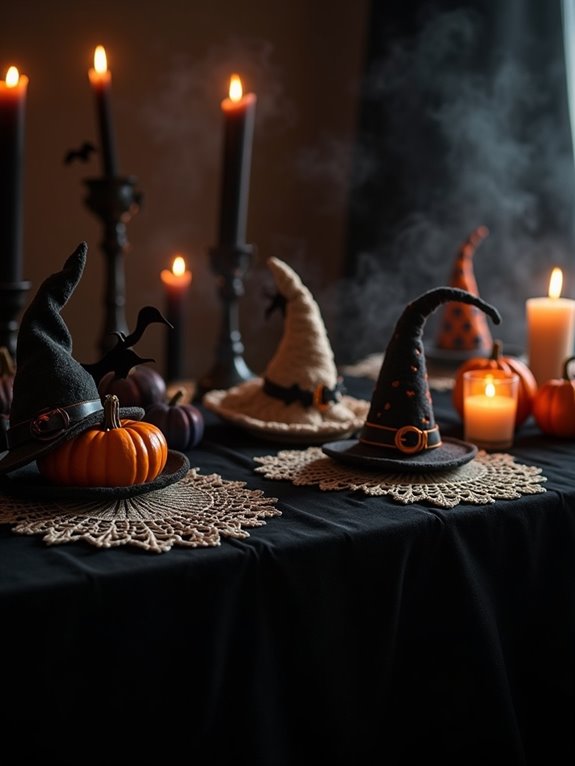 enchanting halloween table decor