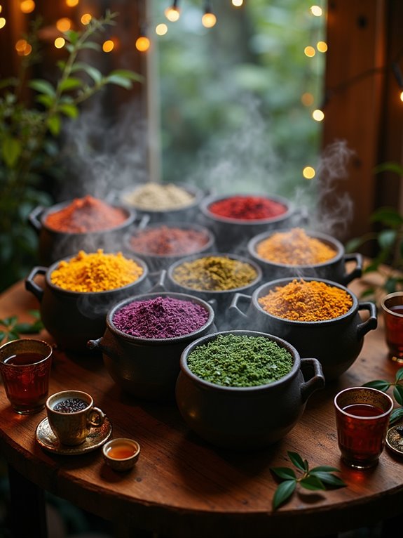 enchanting herbal tea selection