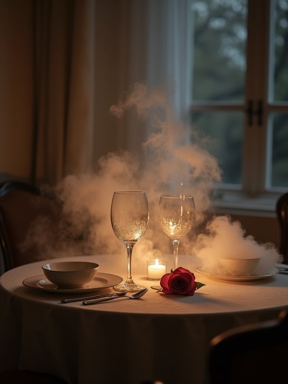 enchanting intimate dinner atmosphere