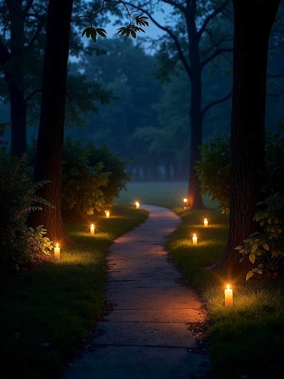 enchanting led pathway lights