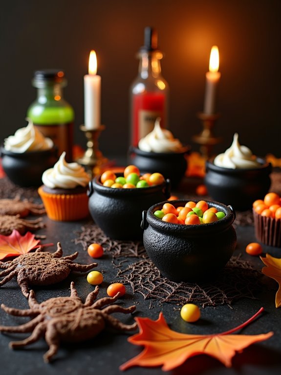 enchanting mini cauldron treats