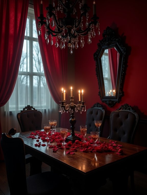 enchanting moonlit ambiance created