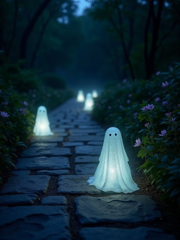 enchanting motion sensor pathway lights