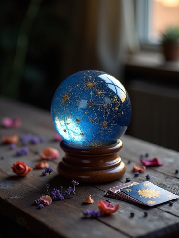 enchanting painted glass jar