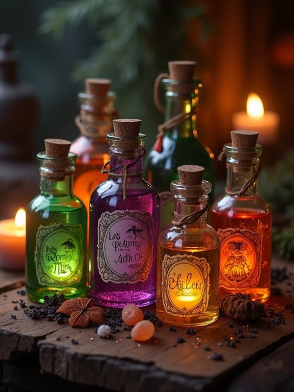 enchanting potion bottle crafting