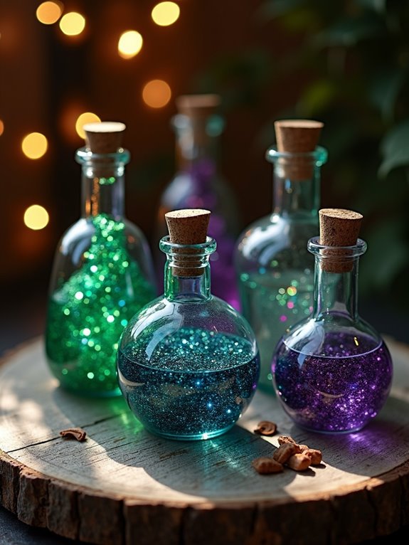 enchanting potion bottle decor